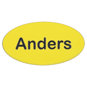 Navneskilt magnet - eget navn