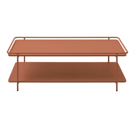 Yuba sofabord, 55x110 - Terracotta - 110x55x34,3 - Sofabord