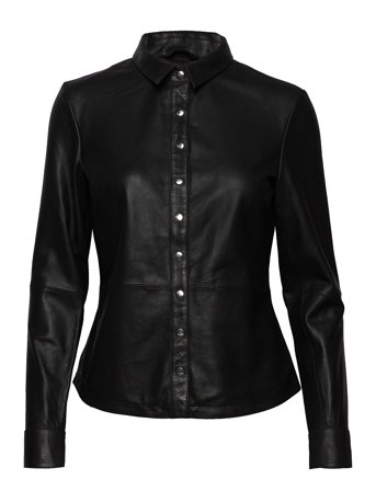 DEPECHE Shirt W/Buttons - Black - 44