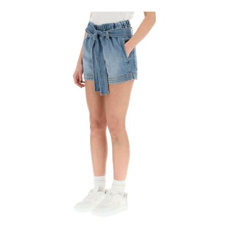 Stella McCartney, Casual Shorts Blauw, Dames, Maat:W27