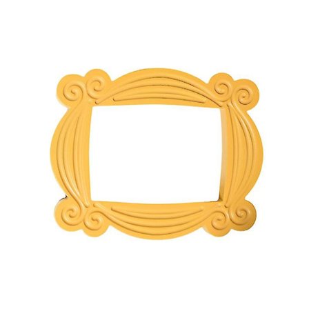 TV Friends Monica Dørramme Hjemmedekoration Træ Gul Billederamme Nye Huse Dekoration Gave