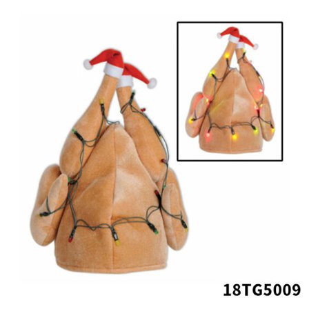 Glødende Tyrkerhat Julepynt Fest Hat