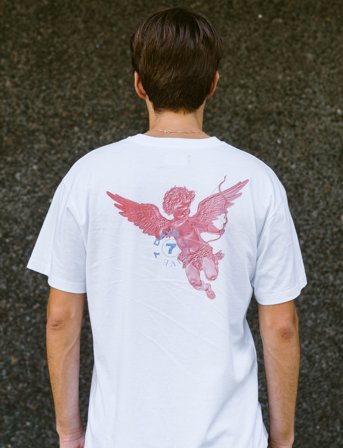 7 DAYS Active Organic Regular Angel Tee - White - XS