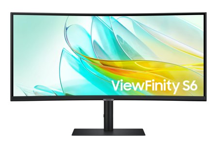 Samsung ViewFinity S6 S34C652UAU - S65UC Series - LED-skjerm - kurvet - 34" - HDR