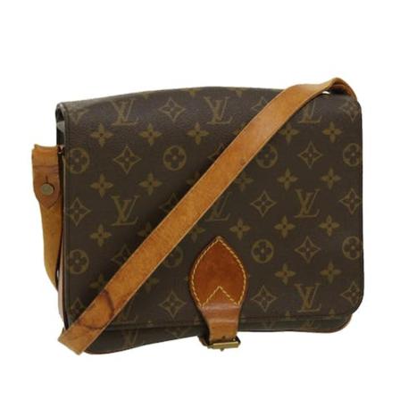 Louis Vuitton Vintage, Pre-owned Canvas Cartouchiere Bruin, Dames, Maat:ONE Size