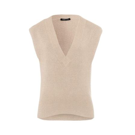 Frank Walder Knitwear , Beige , Dames , Maat: S Truien & Vesten