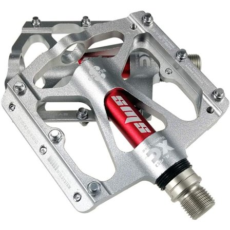 Högkvalitativa pedaler i aluminiumlegering, halkfria, lätta, MTB/mountainbike/racercykel/citybike/cykelpedal/BMX med CR-Mo stålstift cykelpedaler