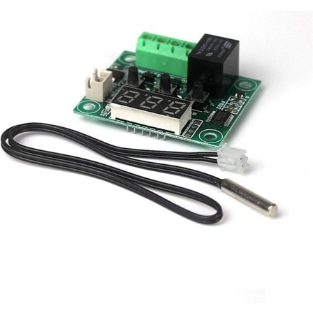 DC 12 V temperaturkontrolltermostat med termisk -55~120°C