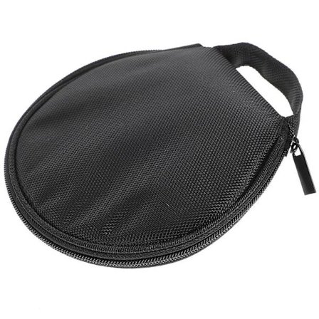 Liten CD-väska Rund CD-förvaringsväska DVD-skivhållare 20 Kapacitet CD-hållare