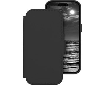 dbramante1928 iPhone 17 - Lynge MS ICON - Midnight - Smidigt plånboksfodral med MagSafe till iPhone 17