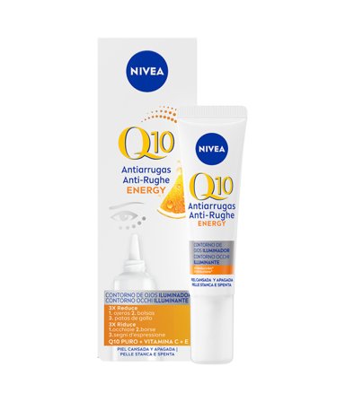 Nivea Q10 Anti-rughe Energy Contorno Occhi Illuminante Crema