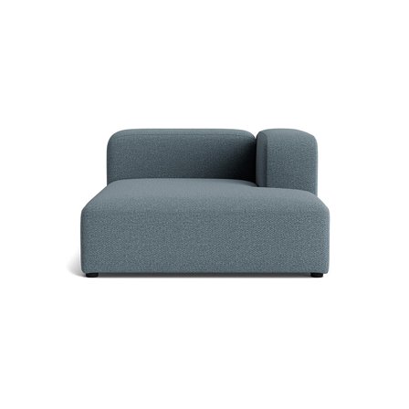 Milo XL chaiselong, højrevendt - Nordic Blå - 130x170x72 - Sofa, chaiselong
