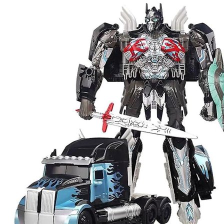 Transformationsleksaksfigur G1 Black Apple Ys01 Ys02 H6001-4 Planet Commander Action Transformable Robotleksaker för pojkgåva (FMY)