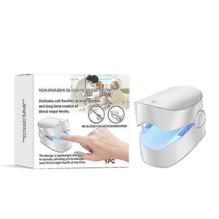 Ikke-invasiv, bærbar blodsukkermåler til diabetespleje - Ingen prik Blodsukkertestapparat, ideel gave til sundhedsovervågning