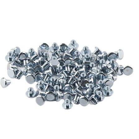 100 stk 6,5 mm/0,26'' Hjuldekk Skruer, Dekk Pigger