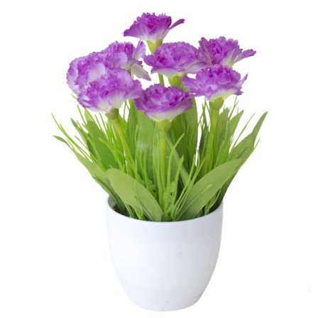 Konstgjord växt i plast, blomsterarrangemang för vardagsrum