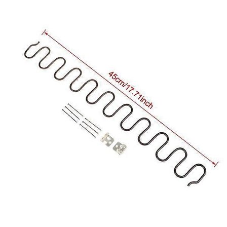 Udskiftnings sofa stol fjedre fjeder med clips