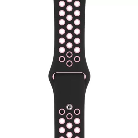 Apple Watch Sport Band - Gummiband - Bekväm och hållbar - för 42mm / 44mm / 45mm / 49mm Svart / Rosa