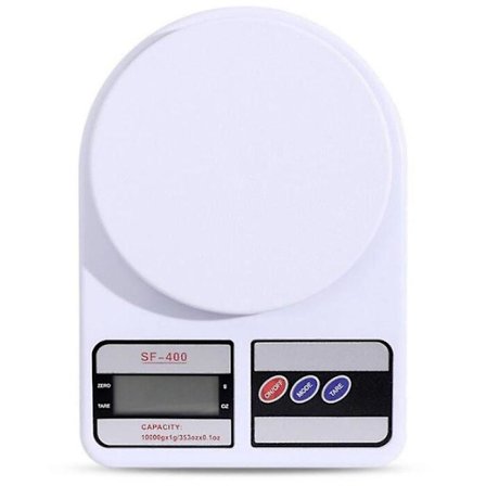 Køkkenvægt Vejer Med Høj Præcision I Hjemmet Og Vejer Elektroniske Gram Tevægte I Køkkenet.