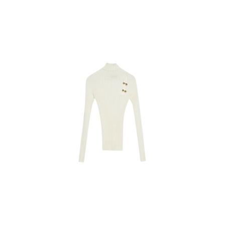 Liu Jo Turtlenecks Hvid, Dame Rullekraver