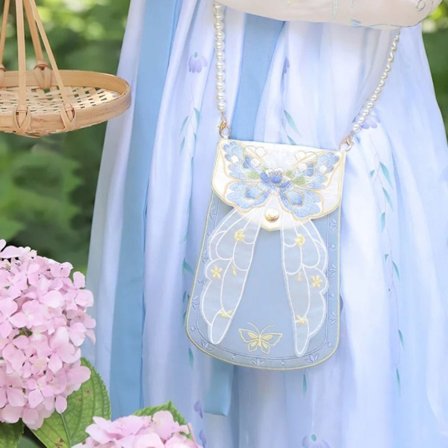 Mobiltelefontaske Crossbody-taske BLÅ