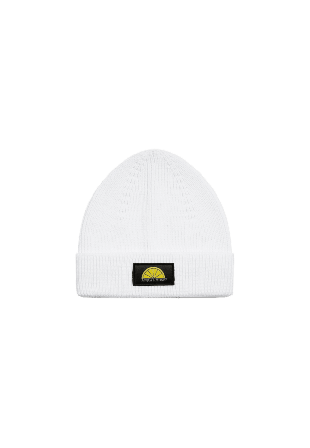 Acqua Limone Heavy Cotton Beanie Mössor & hattar Unisex Vit ONESIZE