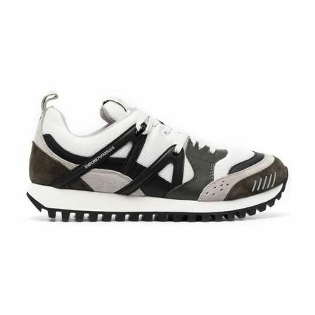 Emporio Armani Sneakers , Wit , Heren , Maat: 42 EU