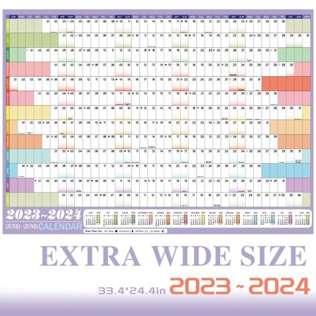 Mid-Year Calendar Mid-Year Wall Calendar Wall Planner - on stock