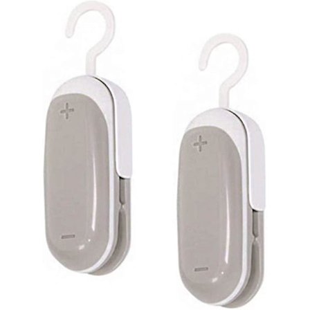 2 kpl Tuoreiden Välipalojen Sulkijaa, Muovipussien Mini Sulkija