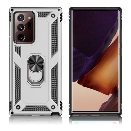 Bofink Combat Samsung Galaxy Note 20 Ultra Etui - Sølv