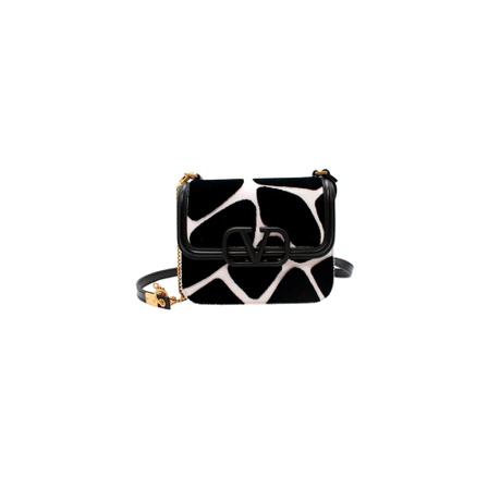 Valentino Vintage Shoulder Tass , Zwart , Dames , Maat: ONE Size Vintage Tassen