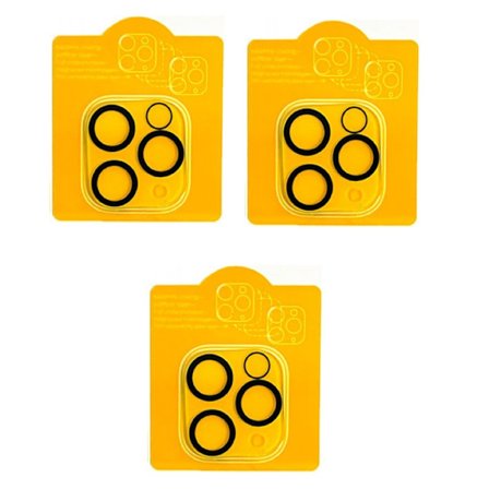 3-pack kameraskydd härdat glas iPhone 15 Pro