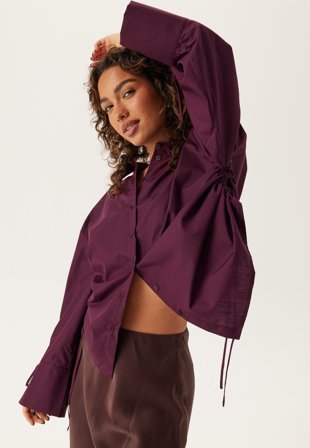 Pieces-Pcanni Ls Loose Shirt-XL