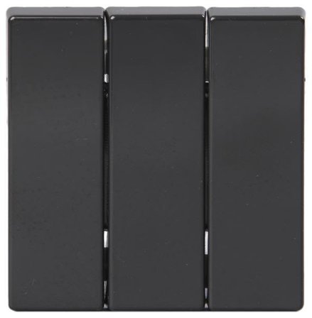 ABB 1783-81 Trippelvippa 3x1-pol Antracit, Strömbrytare & vägguttag