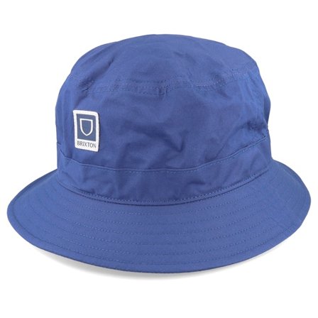 Brixton - Blå bucket Hat - Beta Packable Hat Pacific Blue Bucket @ Hatstore