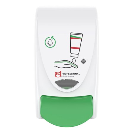 SC JOHNSON PPROFESSIONAL Dispenser Restore vit 1L - Lyreco - Städ och hygien - Tvål och hygien - Hygiensystem - Deb