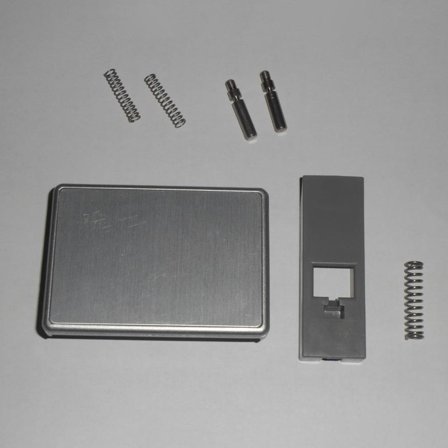 Puxador/fecho Elegan frigorífico/INOX clean Touch