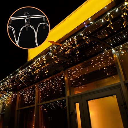 120 stycken julgransljuskrok utomhus ljusslinga svart_tfrf