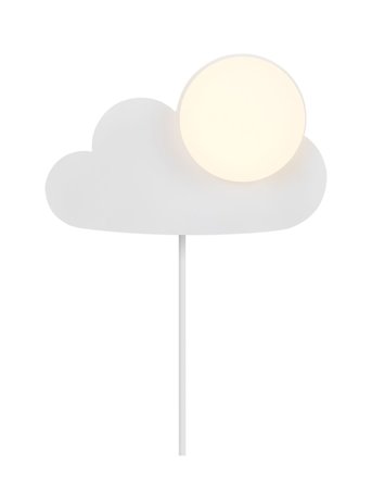 Nordlux Skyku Cloud | Væglampe - White - Ø16.0X23.8CM