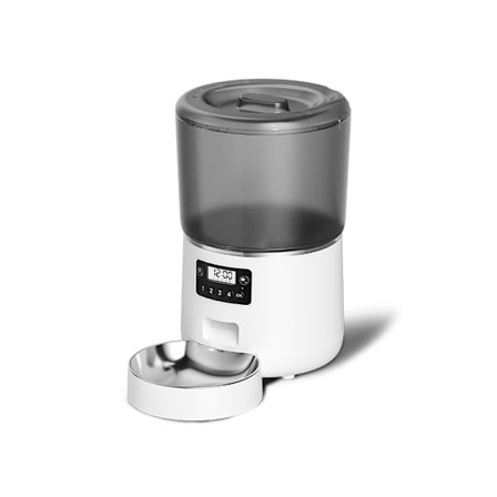 Automaattiset lemmikkieläinten syöttölaitteet, 4 litran automaattiset syöttölaitteet ruostumattomasta teräksestä