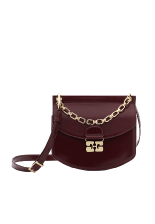 GANNI Apo-G Bag Small Box Chain Handväskor Dam ONESIZE