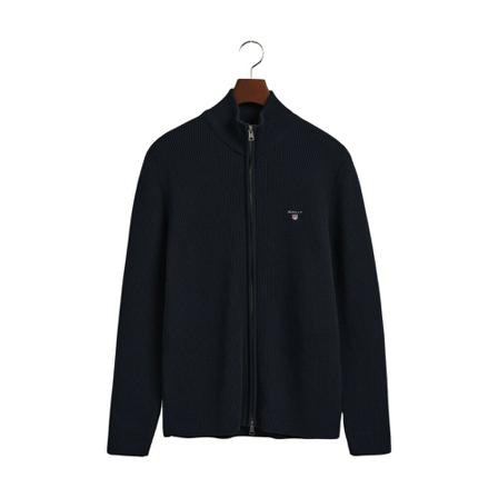 Gant Zipped hoodie , Blauw , Heren , Maat: L