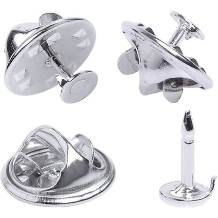 Fjärilslås, 50 par Ersättningsryggar med Tomma Stift f DXGHC