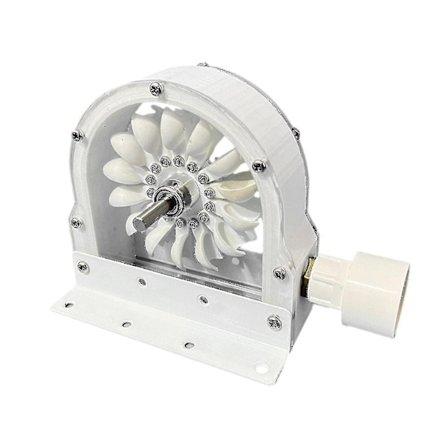 Opgraderet Bedst sælgende i 2024 Vandturbine Generator Kit Mini Hydroelektrisk Pelton Hjul Power Stat-Perfet