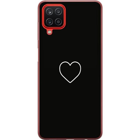 Kompatibelt Mobilskal till Samsung Samsung Galaxy A12 Hjärta