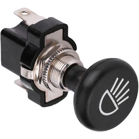 12V Bilstrålkastare Tryck-Dra Ljusströmbrytare för Golfbil EZGO Club Car Yamaha