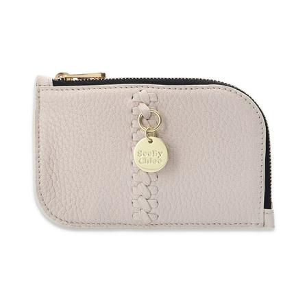 See by Chloé Card holder , Beige , Dames , Maat: ONE Size Portefeuilles