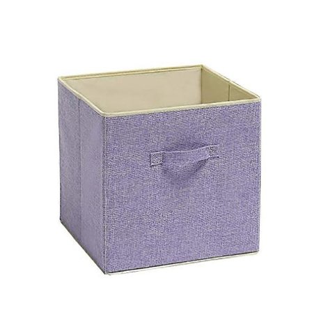 Opbevaringsboks i bomuld og linned, opbevaringsboks til tøj, opbevaringsboks til kontoret ESC