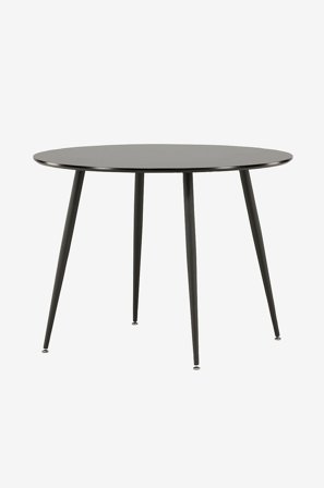 Venture Home - Ruokapöytä Plaza - Musta - Ruokapöydät - - Homeroom