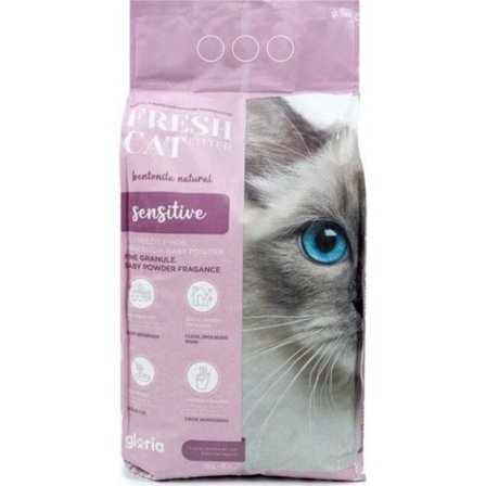 NC Sable Til Katte Gloria Bentonita Premium Sensitive 15Kg